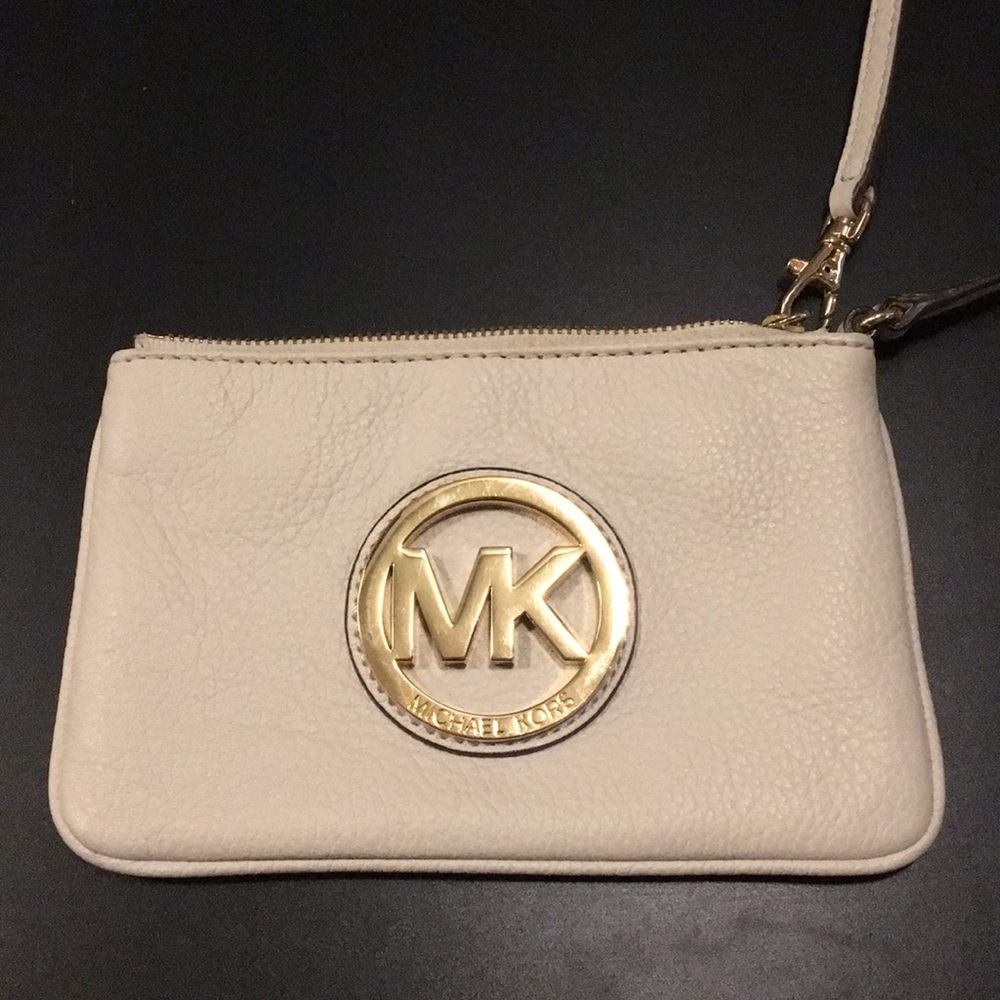 Michael Kors Leather Clutch